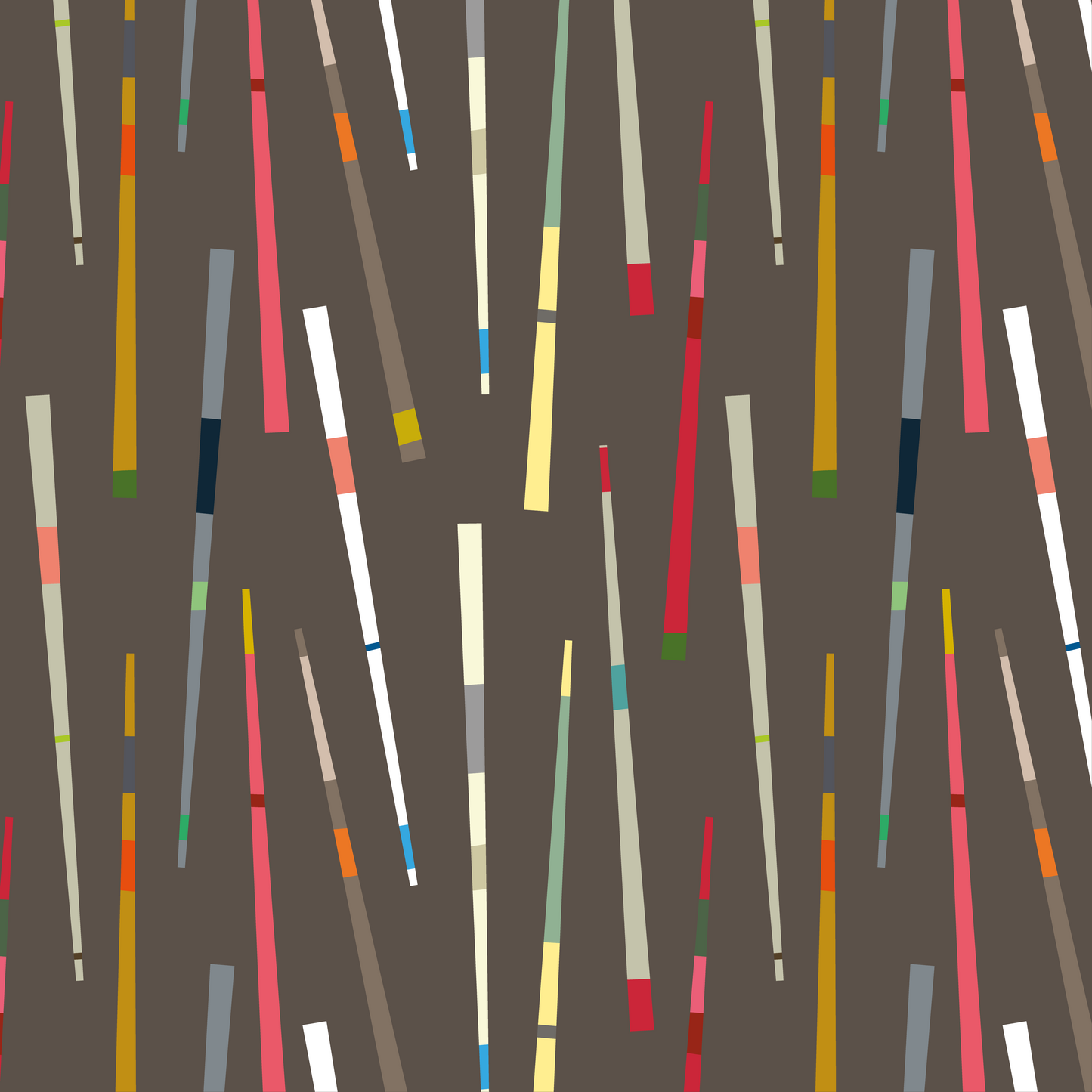 Chopsticks Fabric Brown