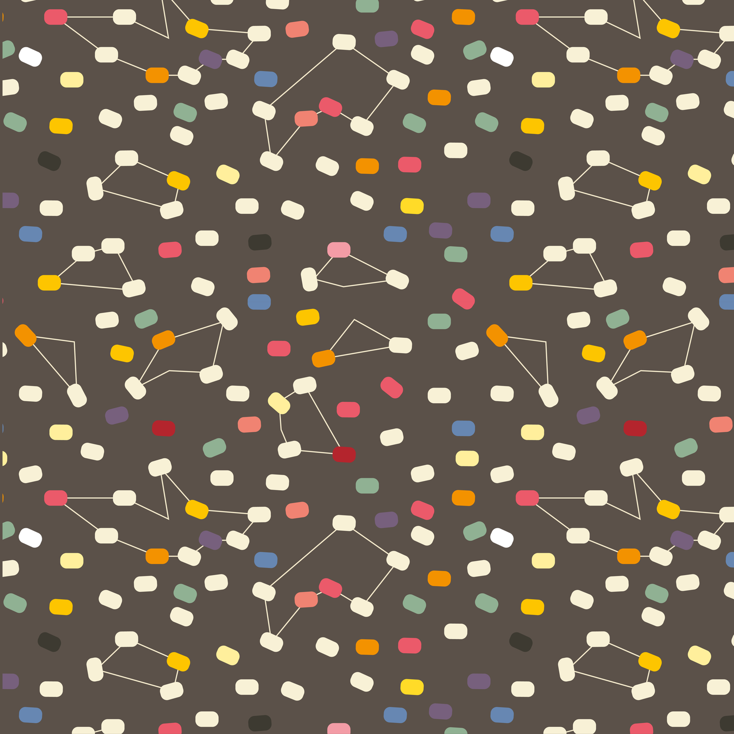 Germs Fabric Brown