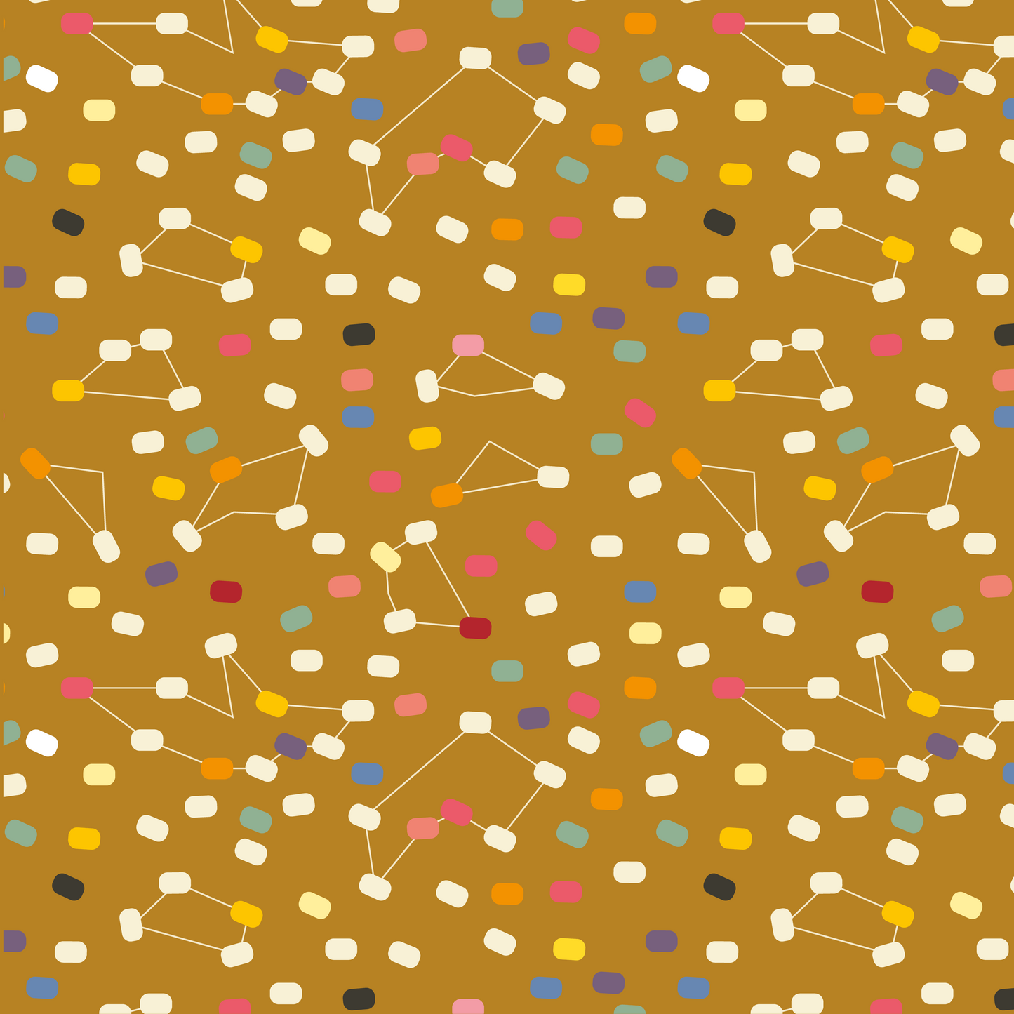 Germs Fabric Ochre