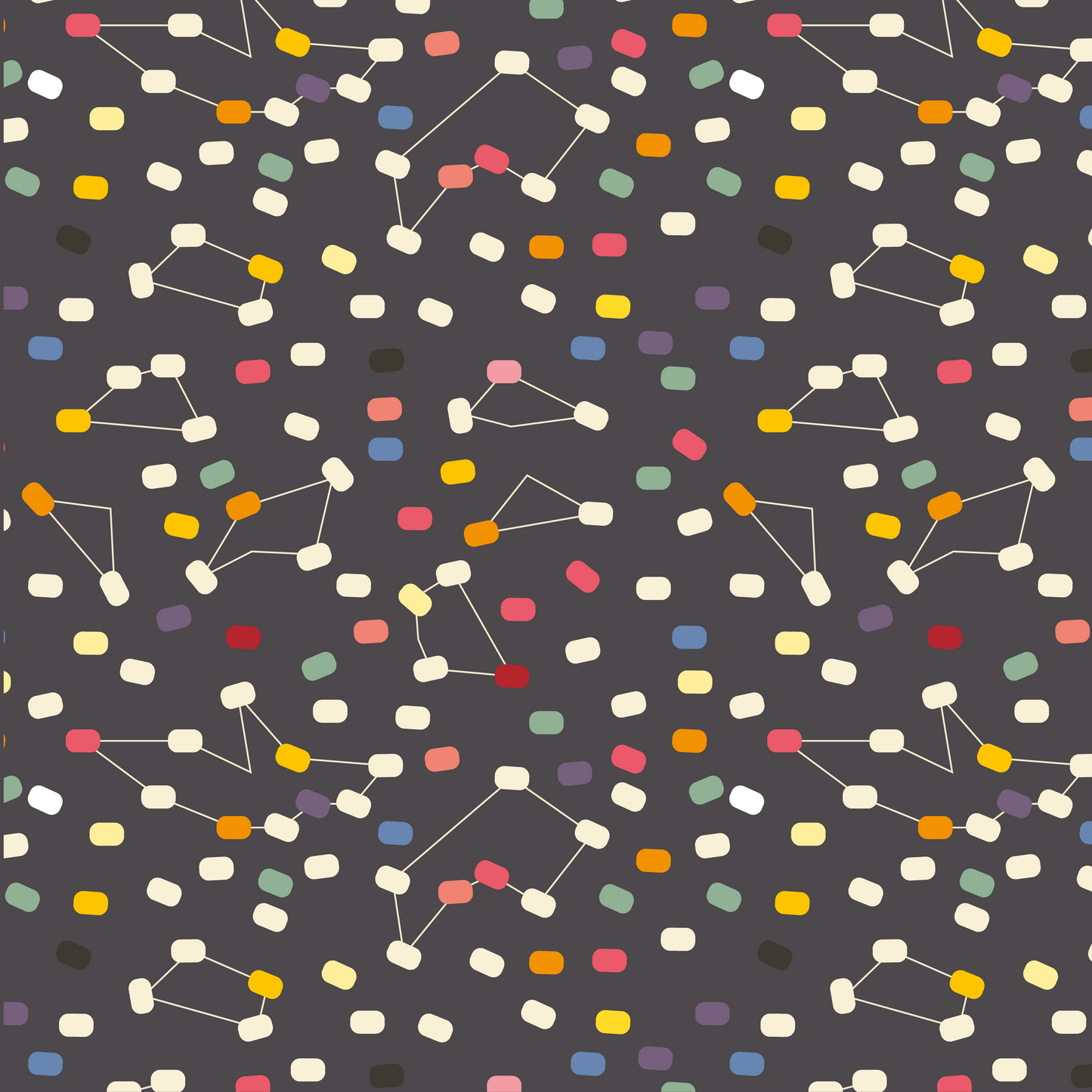 Germs Fabric Charcoal