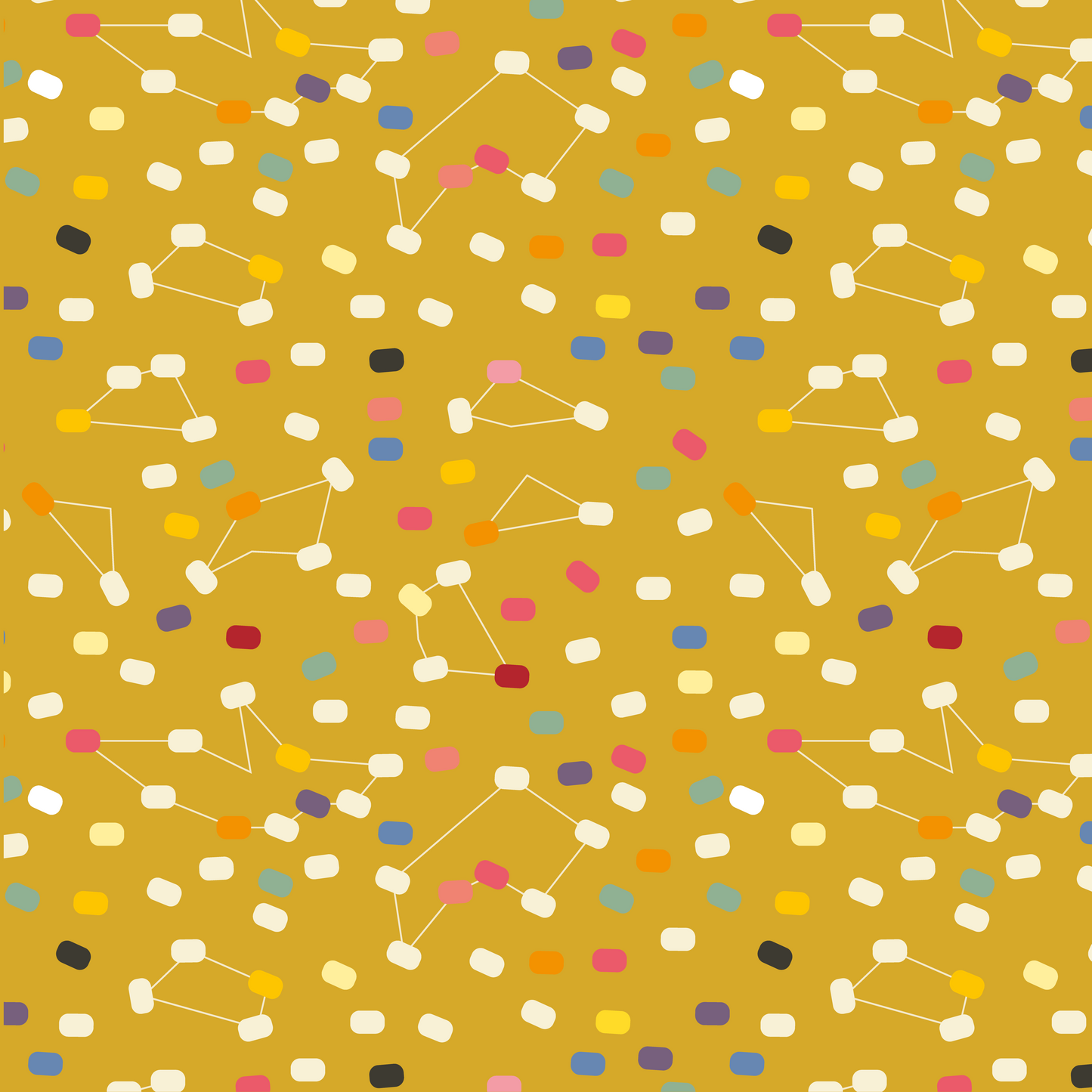 Germs Fabric Mustard