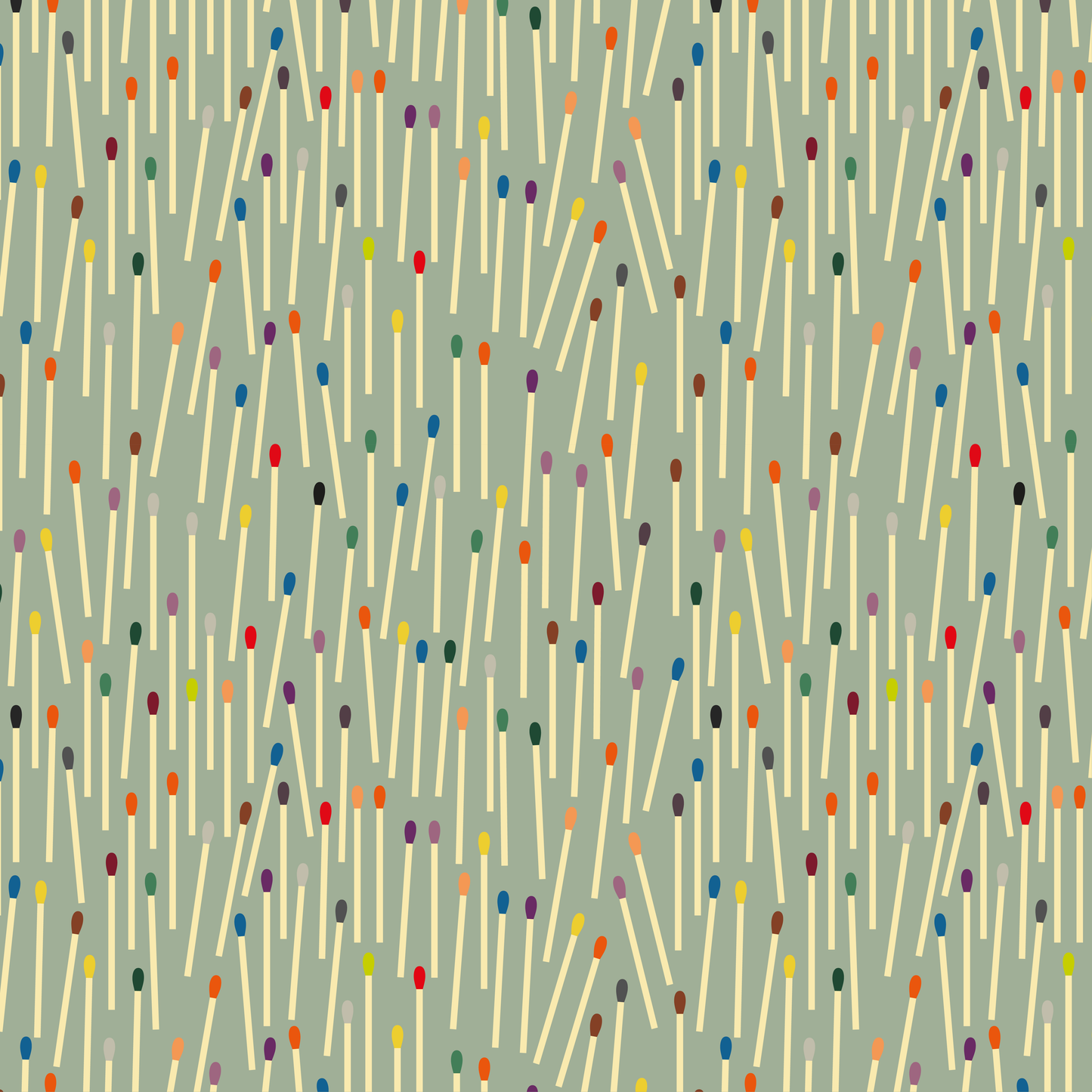 Matchsticks Fabric Sage