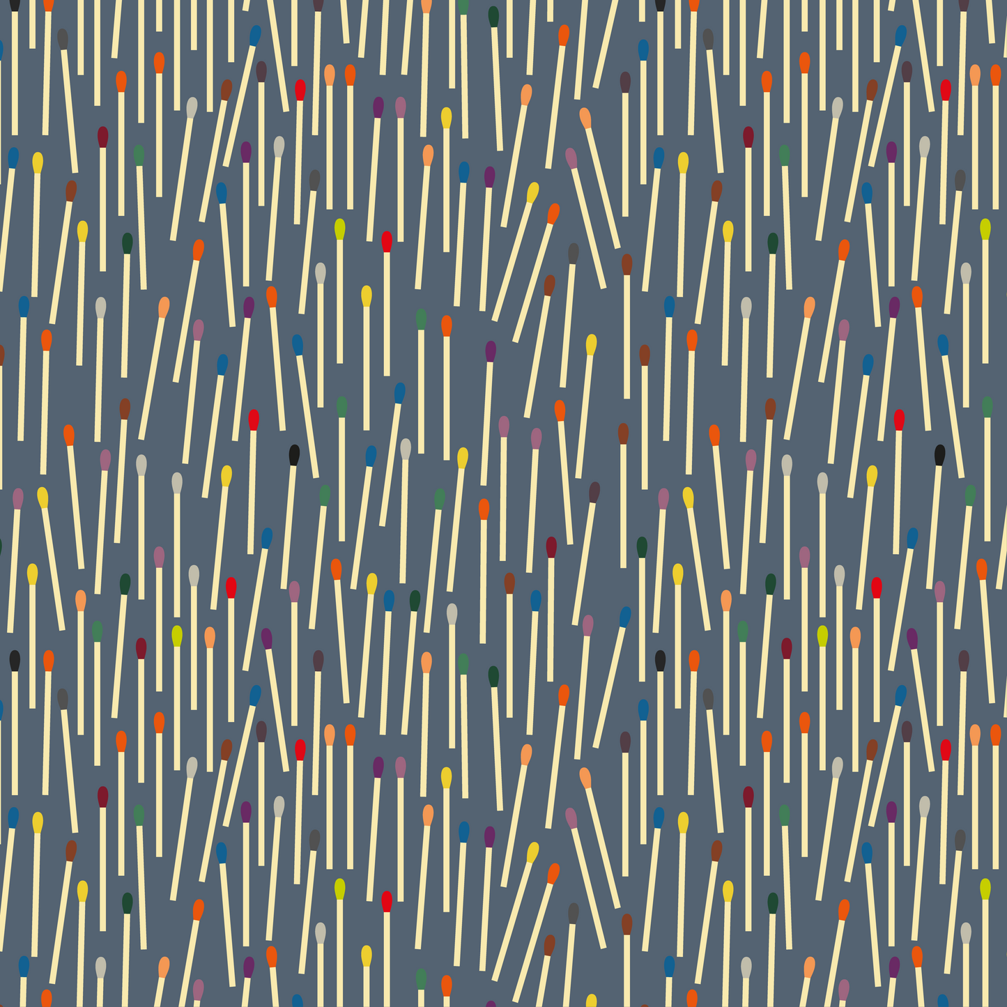 Matchsticks Fabric Slate