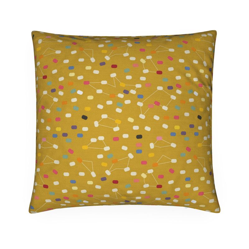 Germs Cushion Mustard