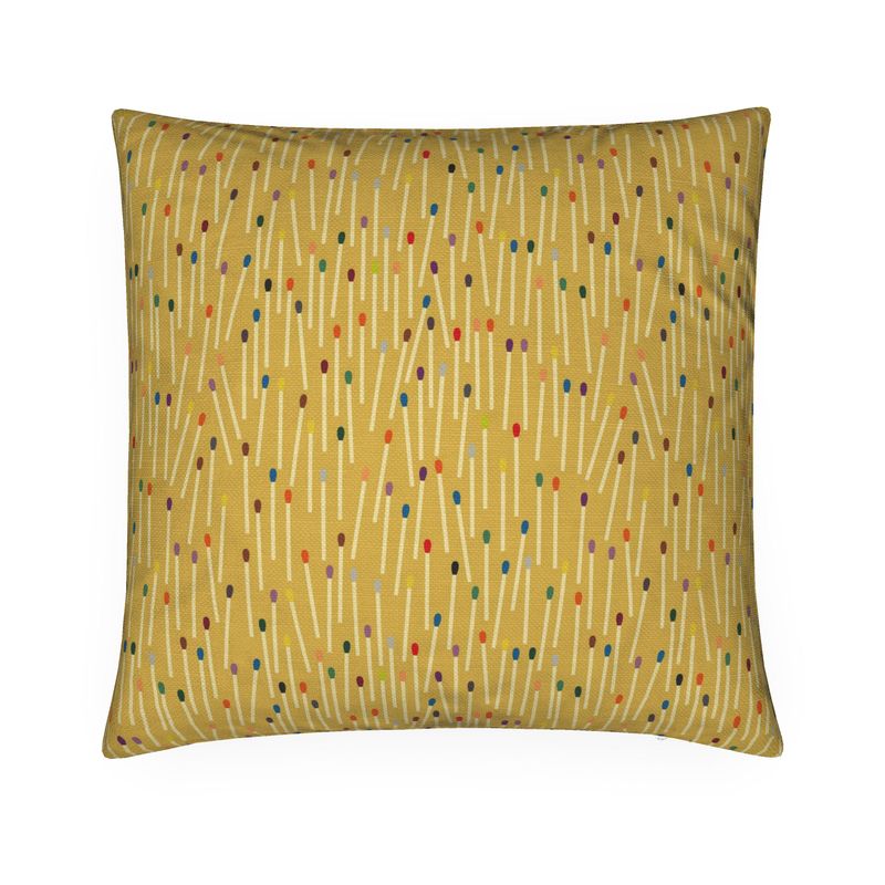 Matchsticks Cushion Sunny