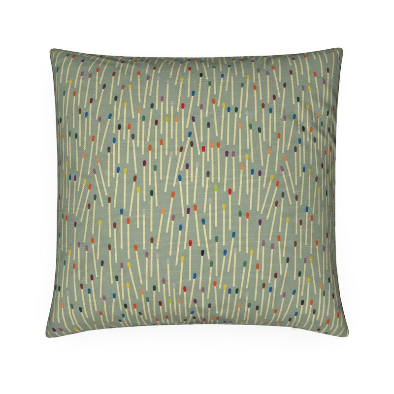 Matchsticks Cushion Sage
