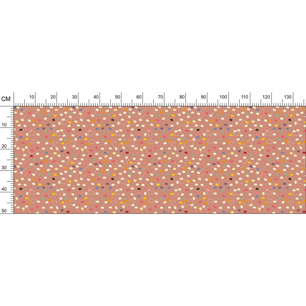 Germs Fabric Salmon