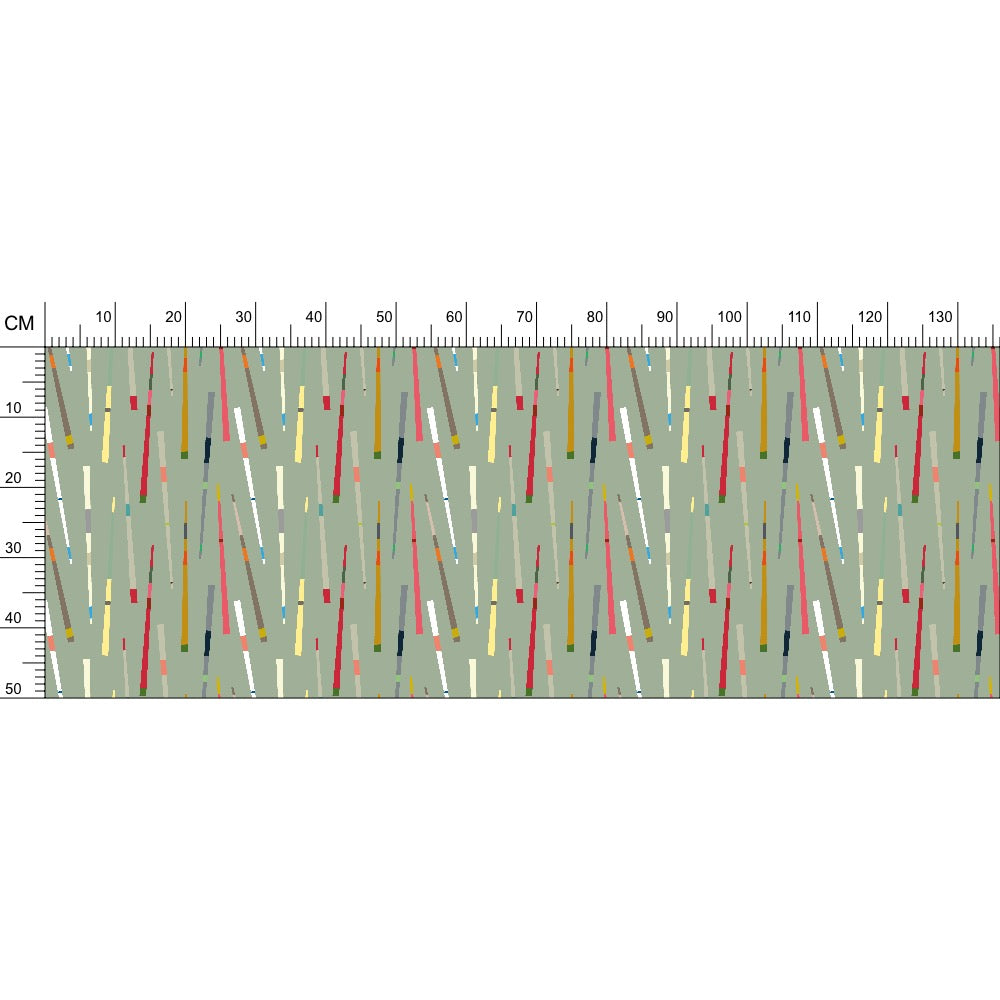 Chopsticks Fabric Sage