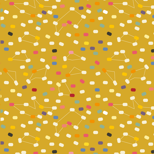 Germs Fabric Mustard