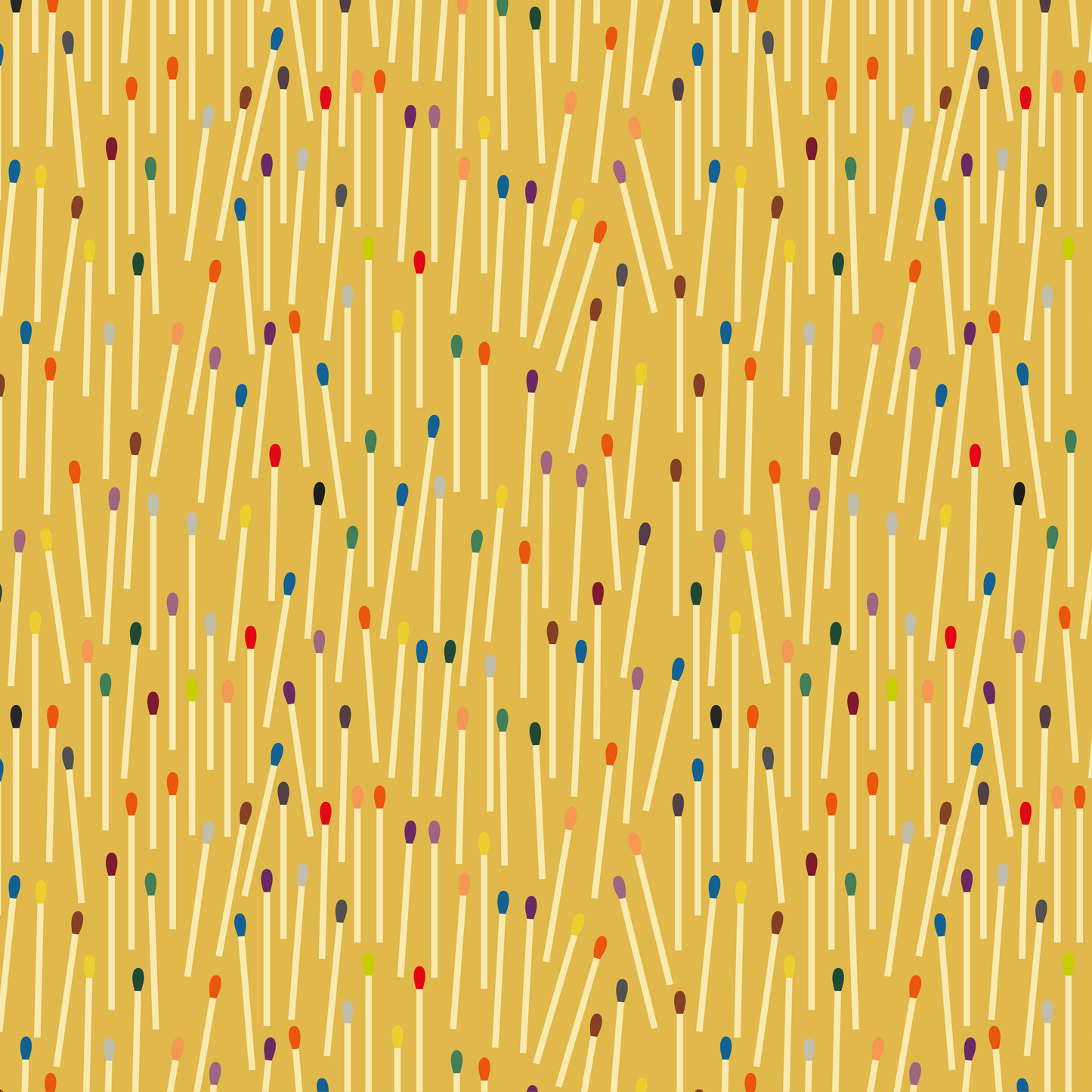 Matchsticks Fabric Sunny