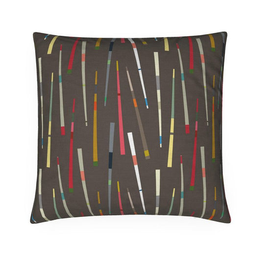 Chopsticks Cushion Brown