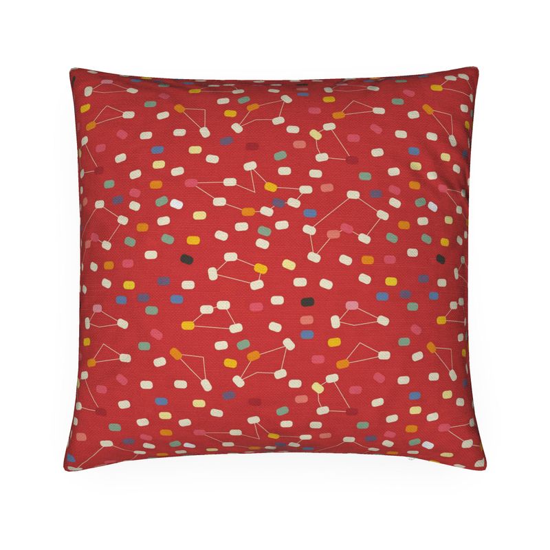 Germs Cushion Red
