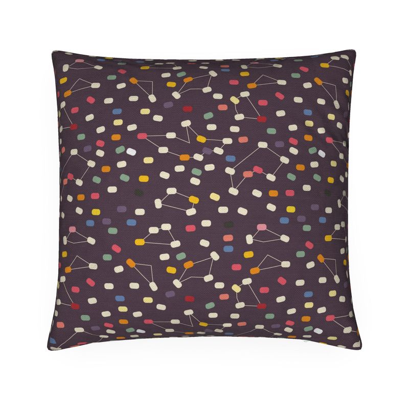 Germs Cushion Aubergine
