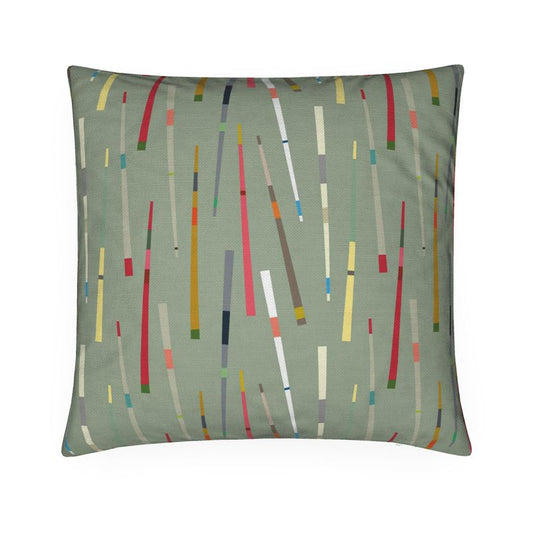 Chopsticks Cushion Sage