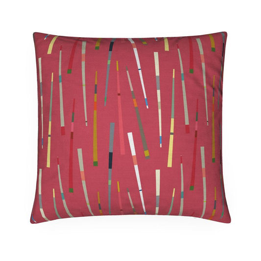 Chopsticks Cushion Deep Pink