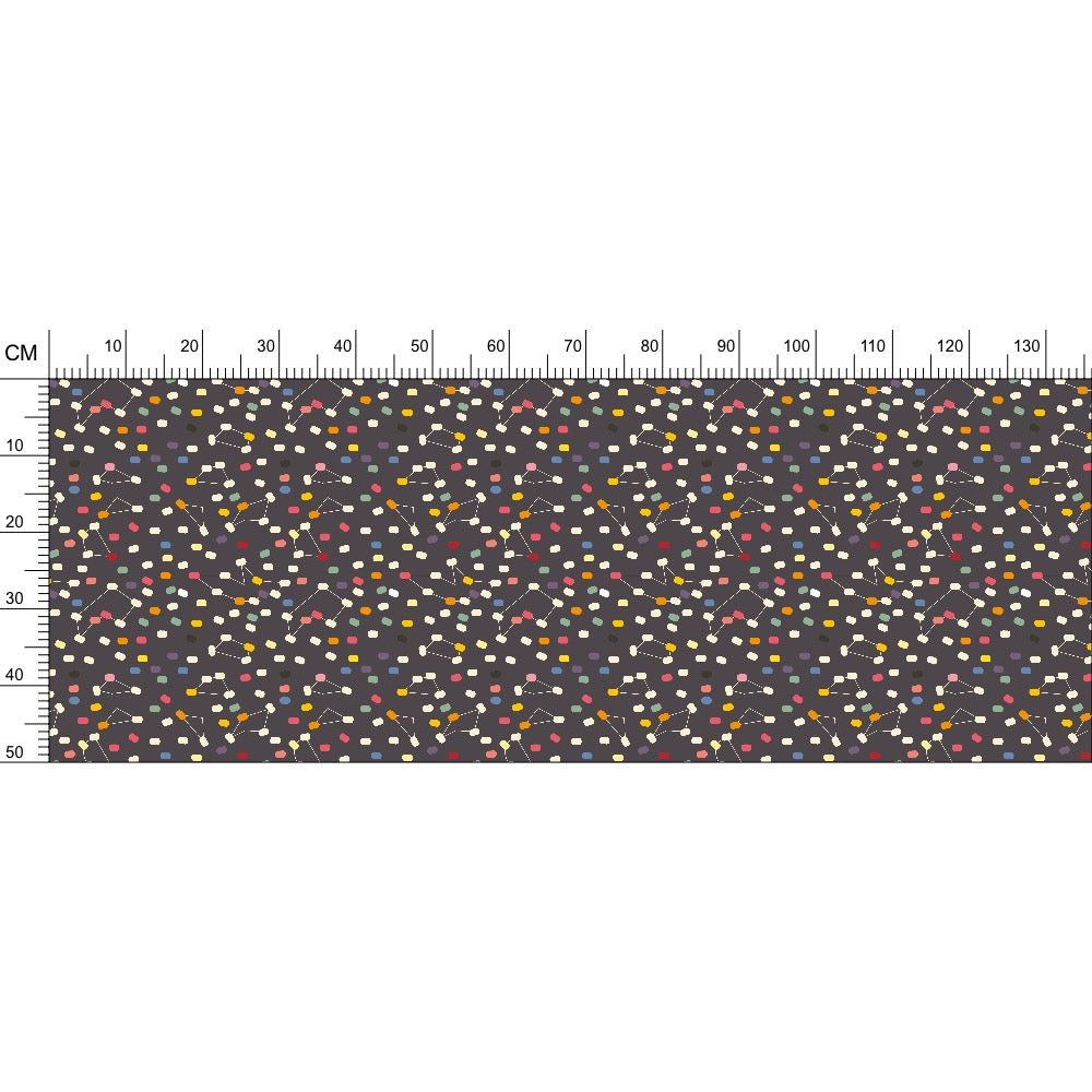 Germs Fabric Charcoal